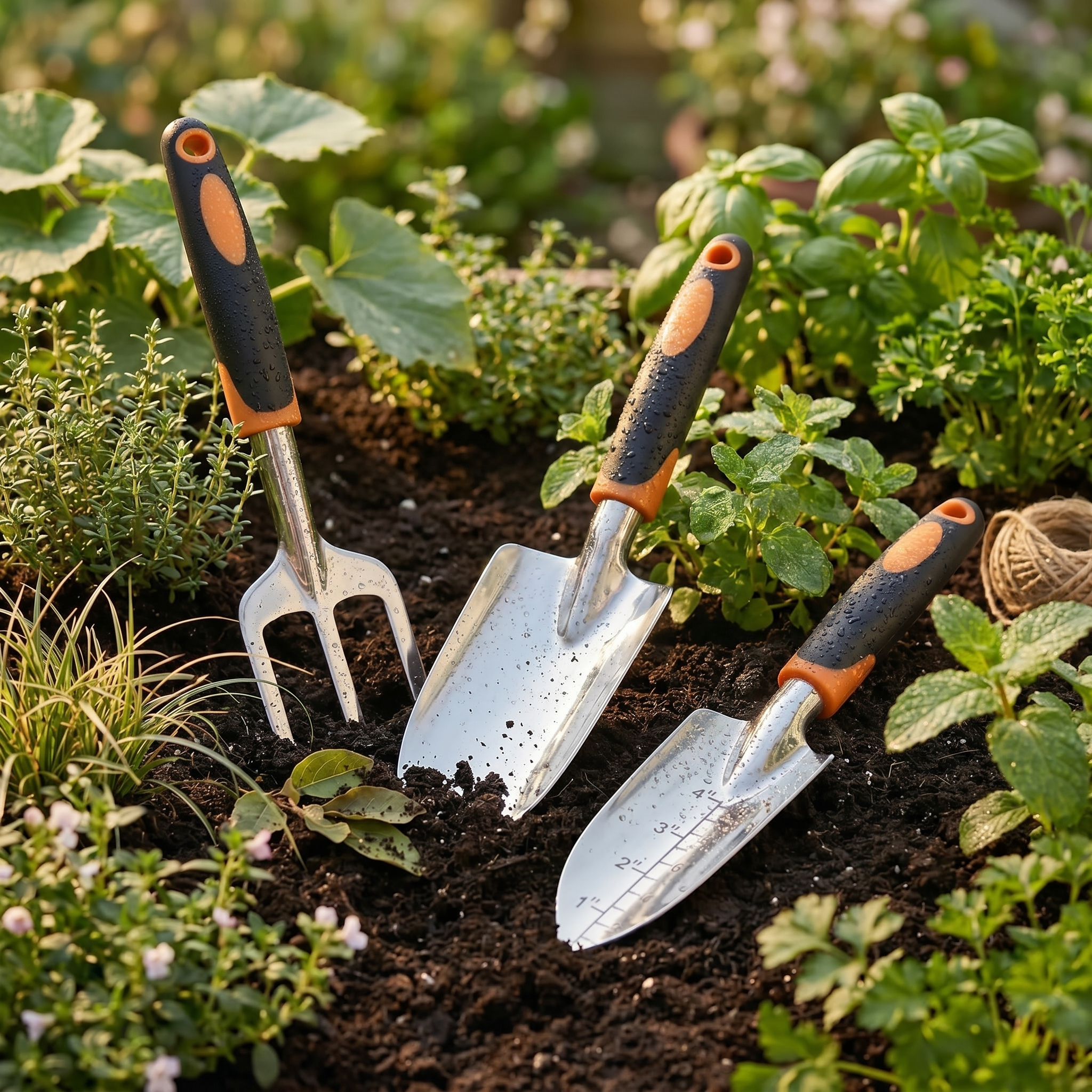 Steel Root 3-Piece Garden Tool Set