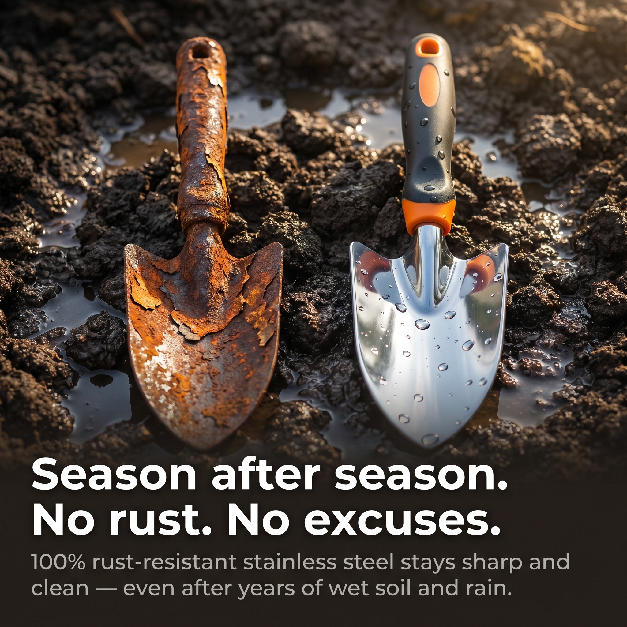 Steel Root 3-Piece Garden Tool Set