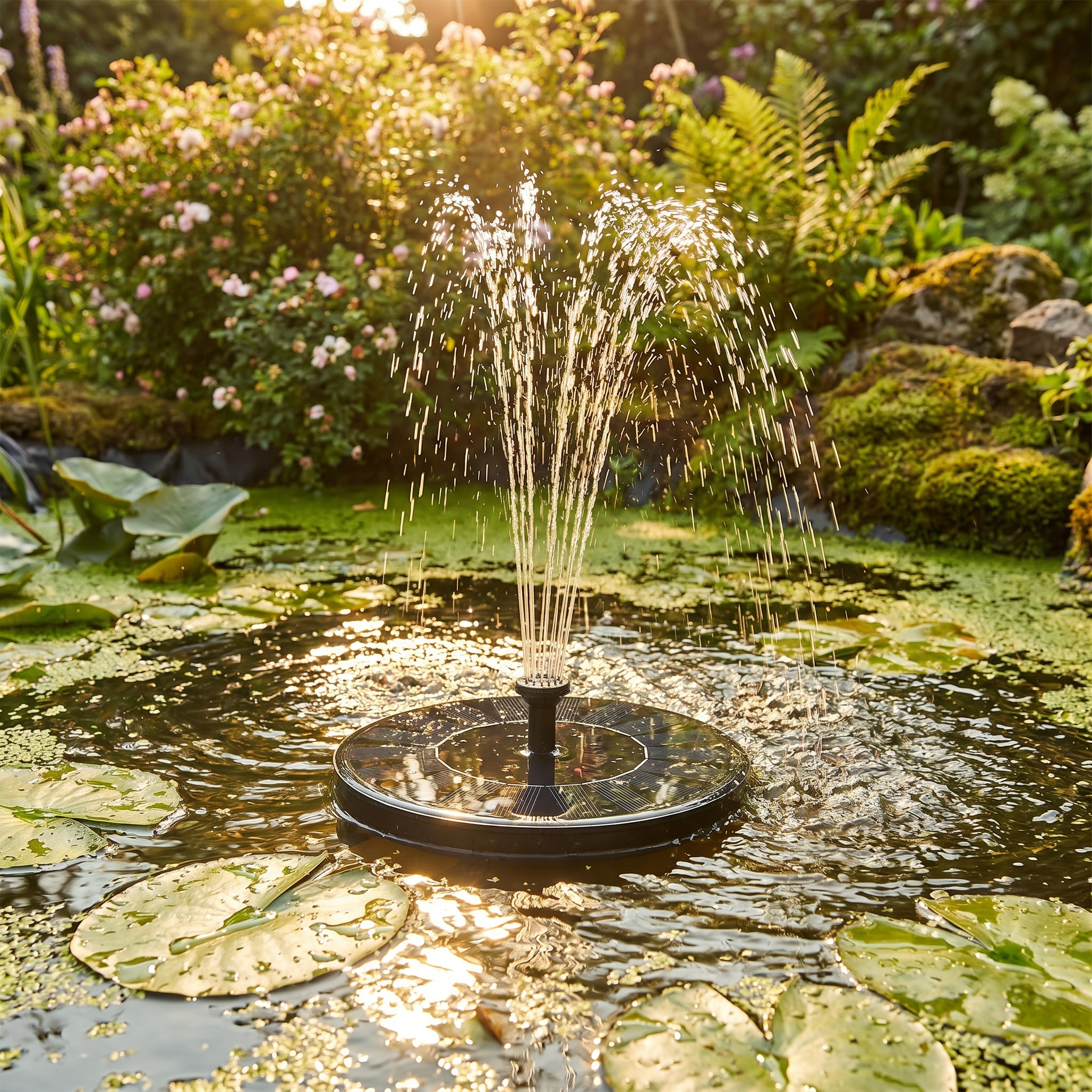 Solar Floating Fountain Pump