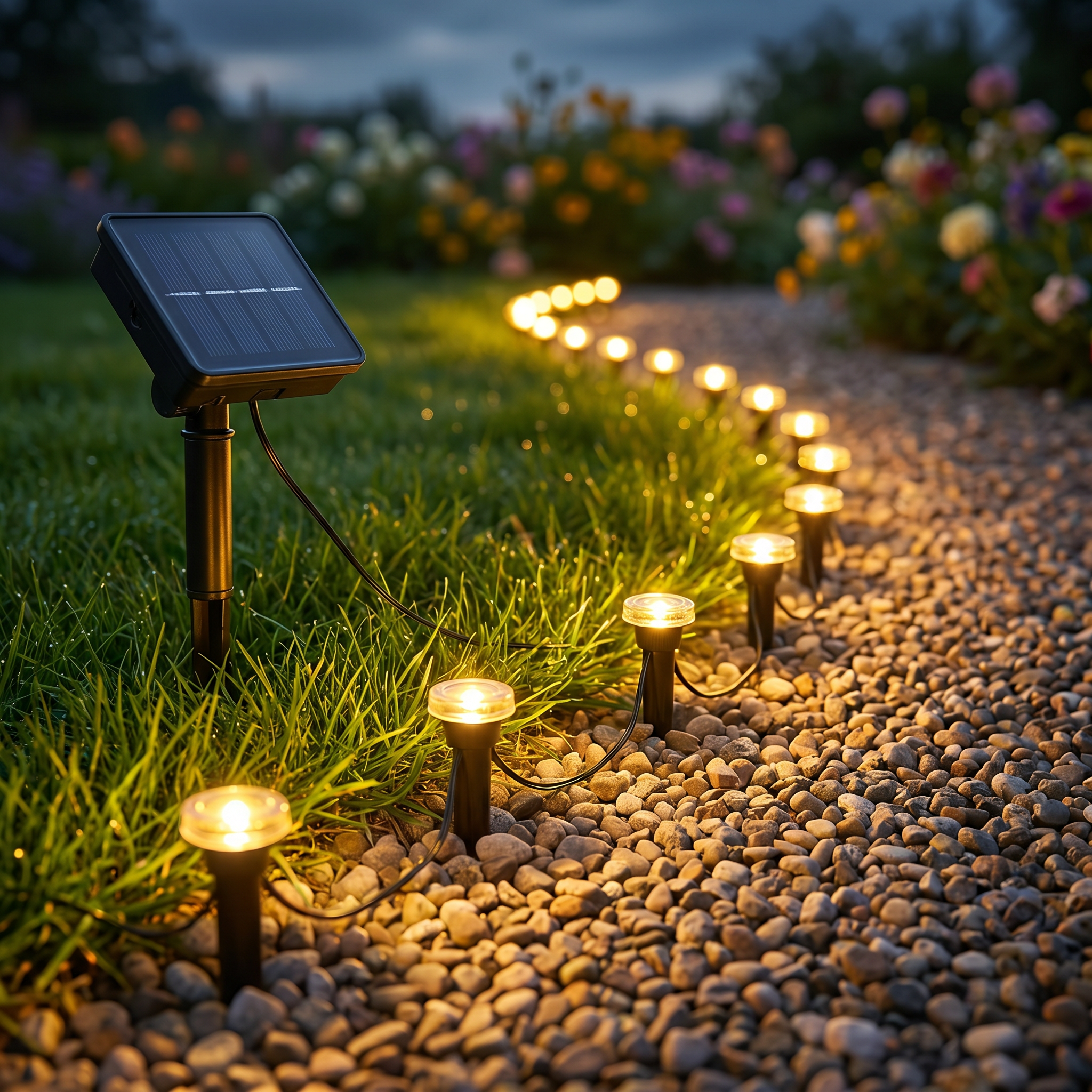 Solar Garden Path Lights