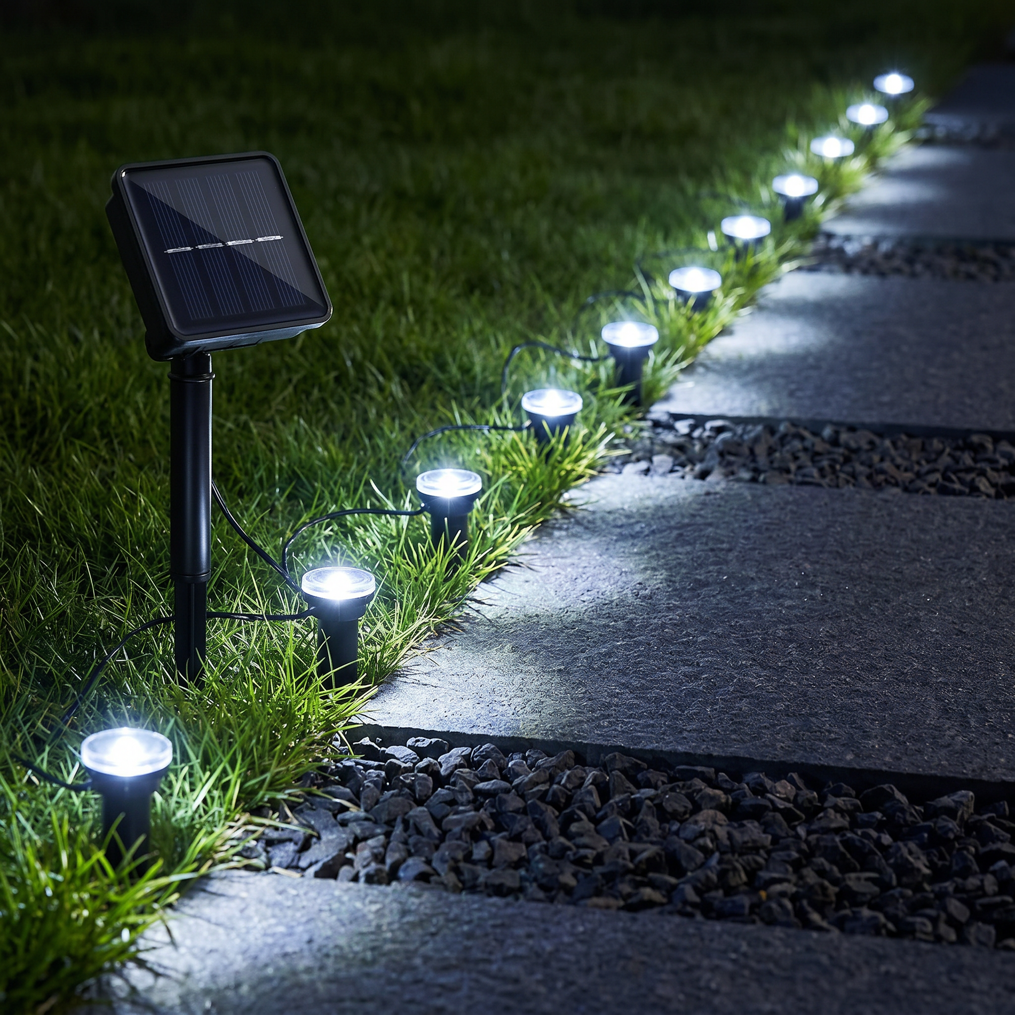 Solar Garden Path Lights