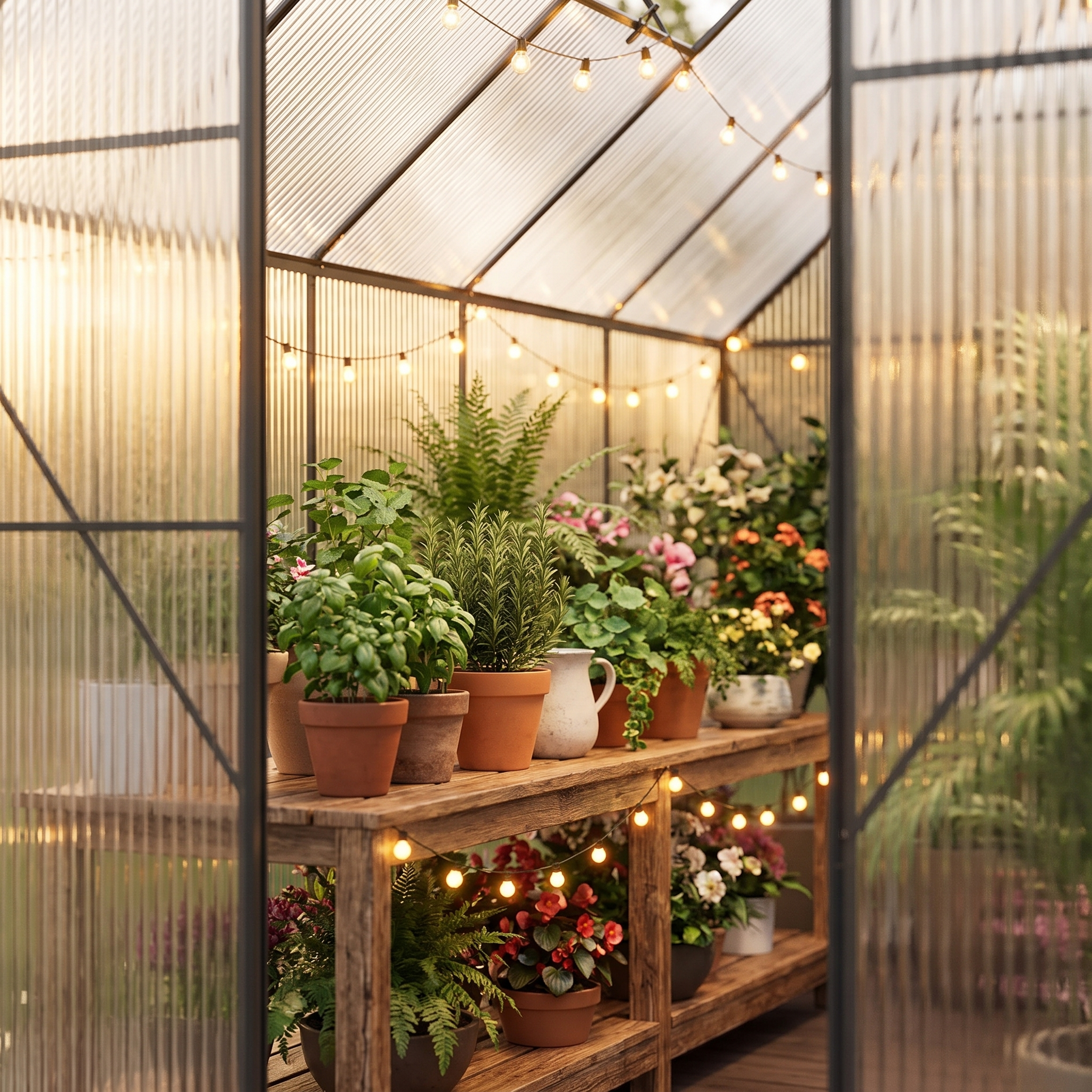 6'x12' Polycarbonate Greenhouse
