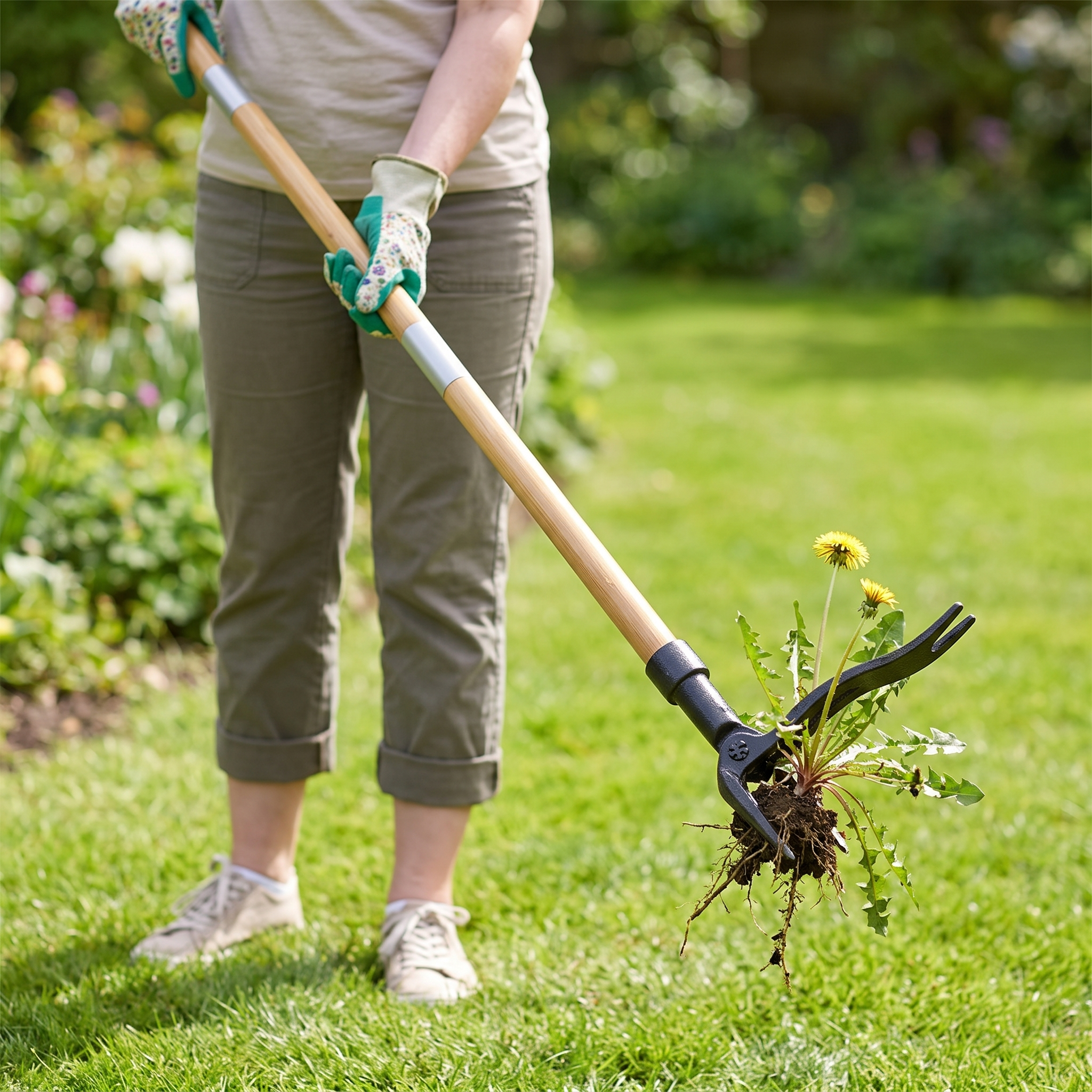 Grampa's Weeder — Stand-Up Weed Puller